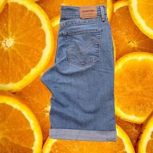 Levi‎ Signature Bermuda Shorts Blue Jean Size 2